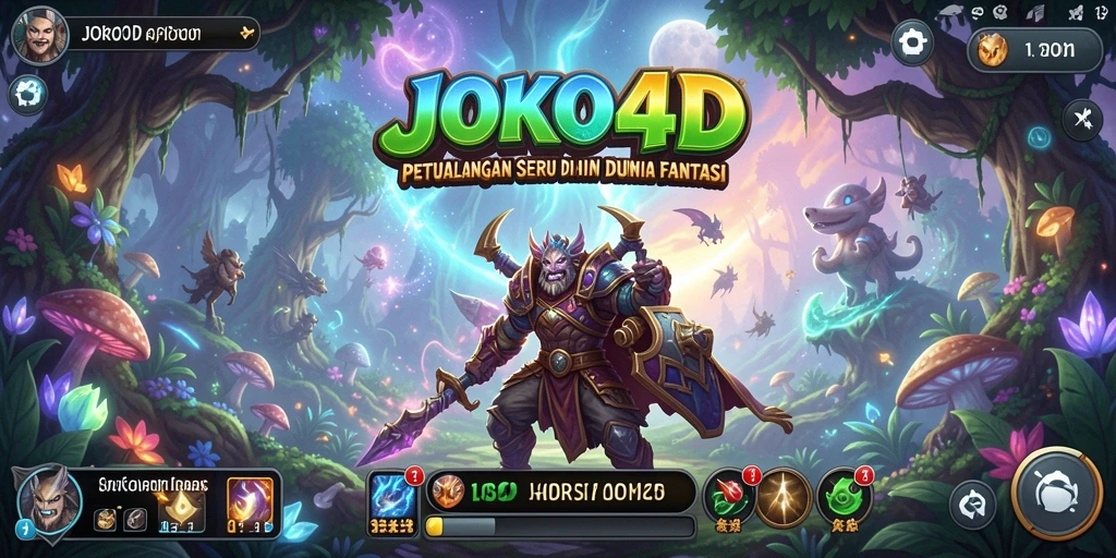 Tampilan gameplay menampilkan petualangan menarik di dunia <strong>JOKO4D</strong>.