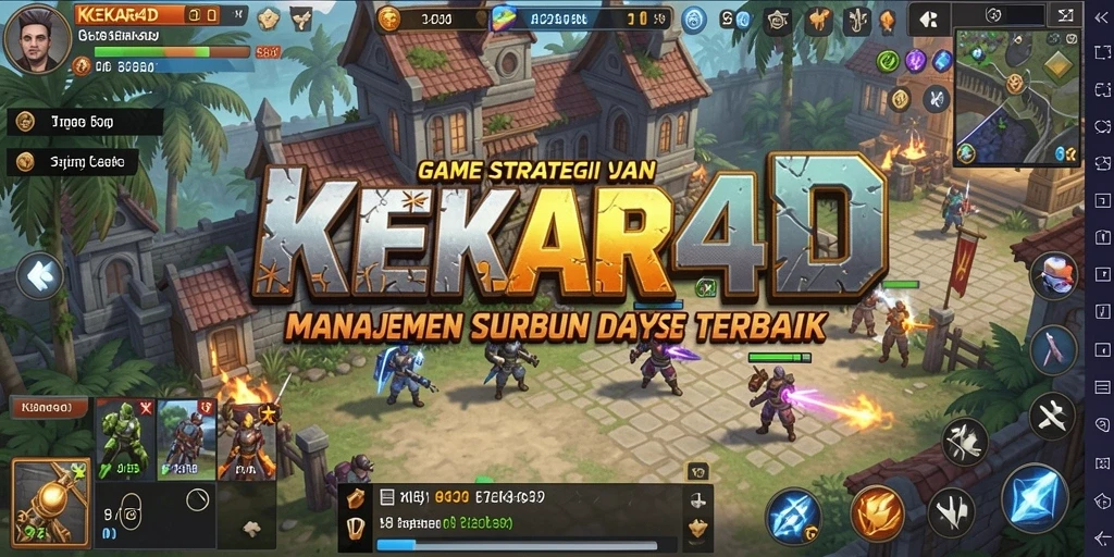 Screenshot utama KEKAR4D menampilkan gameplay menarik dengan aksi strategi.
