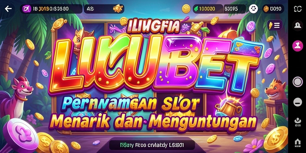 Screenshot gameplay slot LUCUBET yang menarik dan penuh warna.