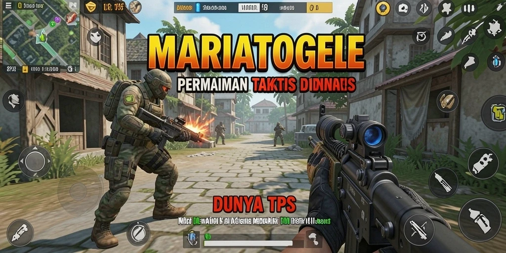 Tampilan menarik dari gameplay TPS MARIATOGEL dengan aksi seru.