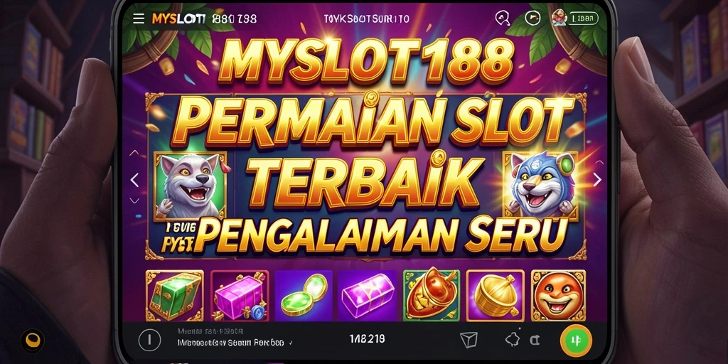 Screenshot gameplay MYSLOT188 menampilkan keseruan slot yang mendebarkan.