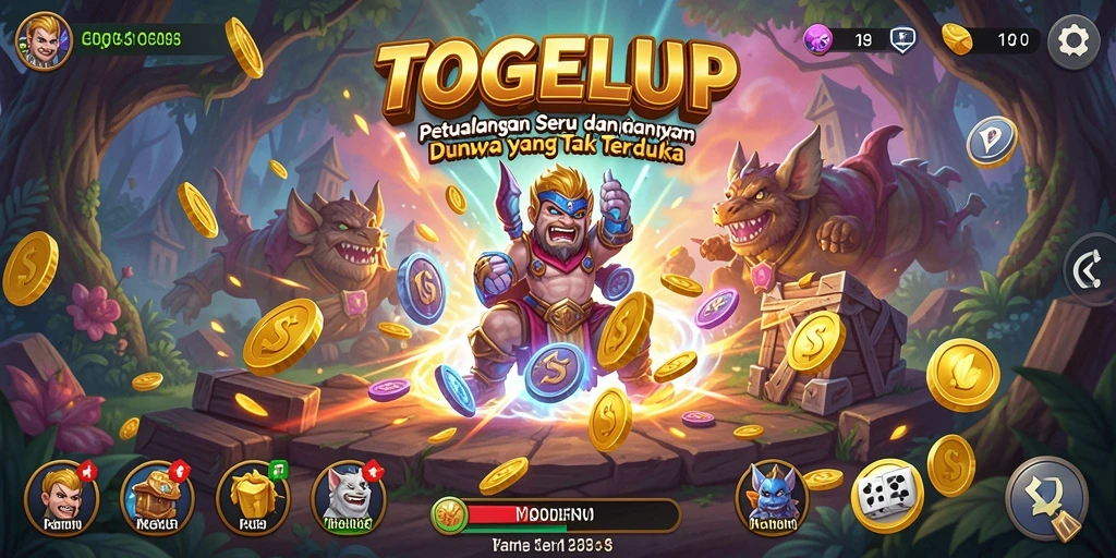 Gameplay TOGELUP yang mengasyikkan dan penuh petualangan.