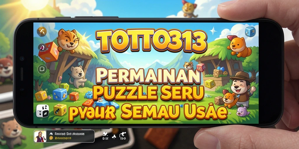 Tampilan gameplay TOTO313 yang menarik dan penuh tantangan Puzzle.